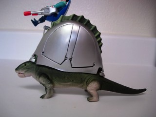 Tyco Dino-Riders Dimetrodon and Shado