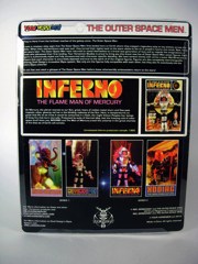 Four Horsemen Outer Space Men Cosmic Creators Mel Birnkrant Inferno Action Figure