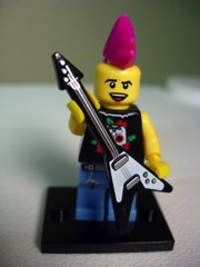 LEGO Minifigures Series 4 Punk Rocker