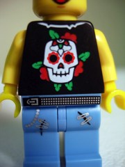 LEGO Minifigures Series 4 Punk Rocker