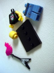 LEGO Minifigures Series 4 Punk Rocker