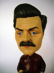 Beeline Creative Parks and Recreation Ron Swanson Bobble Head