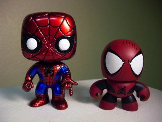 Funko Marvel Universe Pop! Vinyl SDCC Exlusive Spider-Man Vinyl Figure Bobble Head