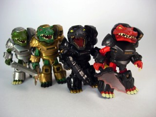 Diamond Select Battle Beasts Minimates C2E2 Giveaway Black Alligator Action Figure