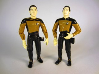 Playmates Star Trek: The Next Generation Lieutenant Commander Data in First Season Uniform Action Figure