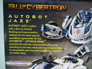 Hasbro Transformers Generations Fall of Cybertron Autobot Jazz Action Figure