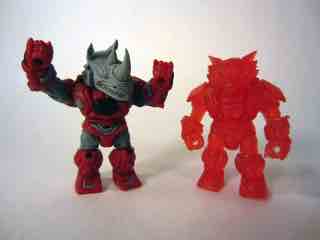 The GodBeast Customs Glyos Grey CyberRhino Head Glyos Accessory