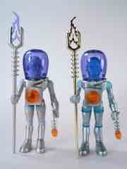 Four Horsemen Outer Space Men Cosmic Creators Mel Birnkrant Edition Fire and Ice Electron+ Action Figure