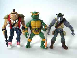 Playmates Teenage Mutant Ninja Turtles Classic Collection Rocksteady Action Figure