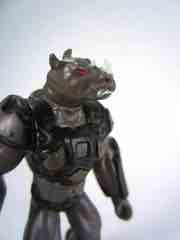 Plastic Imagination Rise of the Beasts Gaamik - Metallic Black Rhino with Grey Paint Action Figures