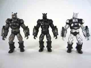 Plastic Imagination Rise of the Beasts Gaamik - Metallic Black Rhino with Grey Paint Action Figures