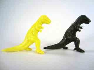 Tim Mee Toys Green and Yellow Prehistoric Dinosaurs Figure Set