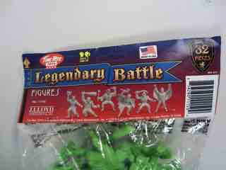 Tim Mee Toys Green and Grey Legendary Battle Figure Set