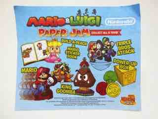 Sonic Drive-In Mario & Luigi Paper Jam Mario Figure