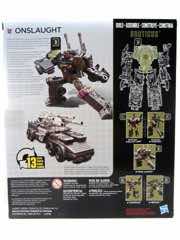 Hasbro Transformers Generations Combiner Wars Onslaught Action Figure