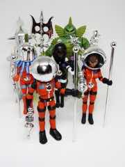 Four Horsemen Outer Space Men Chrome Accessories Set