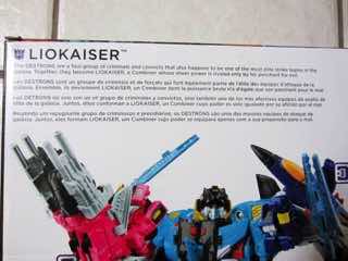 Hasbro Transformers Generations Combiner Wars Liokaiser Action Figure Set