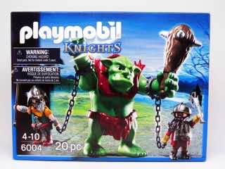 Playmobil Knights Giant Troll with Dwarf Fighters Action Figure