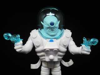 The Outer Space Men, LLC Outer Space Men White Star Cyclops Action Figure