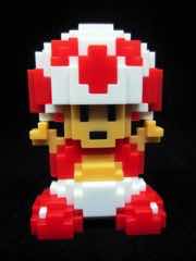 Jakks Pacific World of Nintendo 8-Bit Toad Action Figure