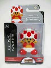 Jakks Pacific World of Nintendo 8-Bit Toad Action Figure