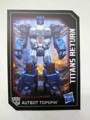 Hasbro Transformers Generations Titans Return Autobot Topspin Action Figure