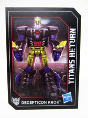 Hasbro Transformers Generations Titans Return Decepticon Krok Action Figure