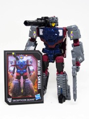 Hasbro Transformers Generations Titans Return Decepticon Quake Action Figure