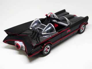 Funko 9POA Batman 1966 TV Series Batman and Robin Action Figures with Batmobile Vehicle