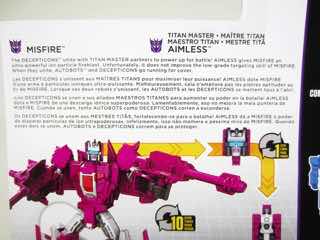 Hasbro Transformers Generations Titans Return Misfire Action Figure