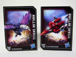 Hasbro Transformers Generations Titans Return Wingspan & Cloudraker Action Figure Set