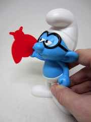 Burger King Smurfs: The Lost Village Brainy Smurf Action Figure