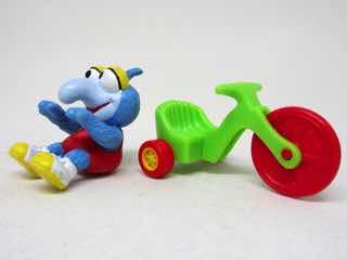 McDonald's Muppet Babies Gonzo on Bike Figure with Vehicle