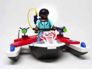 Playmobil The Real Ghostbusters 9387 Zeddemore with Aqua Scooter Action Figure Set