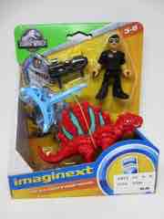 Fisher-Price Imaginext Jurassic World Dr. Malcolm & Dimetrodon Action Figures