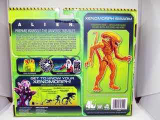 Lanard Alien Collection Xenomorph Drone, Egg & Facehugger, and Research Scientist Xenomorph Swarm Action Figure Set