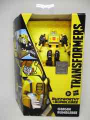 Hasbro Transformers Generations War for Cybertron Trilogy Deluxe Buzzworthy Origin Bumblebee Action Figure