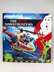 Playmobil The Real Ghostbusters 9385 Venkman with Helicopter Action Figure Set