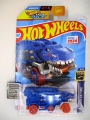 Mattel Hot Wheels HW Screen Time HW Ultimate T-Rex Transporter Blue Die-Cast Metal Vehicle