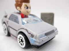 Mattel Hot Wheels Racer Verse Marty McFly Die-Cast Metal Vehicle