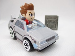 Mattel Hot Wheels Racer Verse Marty McFly Die-Cast Metal Vehicle