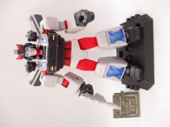 Blokees Blokees Transformers Galaxy Version 01 Roll Out Bluestreak Action Figure