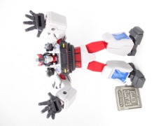 Blokees Blokees Transformers Galaxy Version 01 Roll Out Bluestreak Action Figure