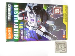 Blokees Blokees Transformers Galaxy Version 01 Roll Out Bluestreak Action Figure