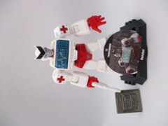 Blokees Blokees Transformers Galaxy Version 01 Roll Out Ratchet Action Figure