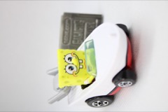 Mattel Hot Wheels Racer Verse Spongebob Squarepants Die-Cast Metal Vehicle