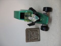 Playing Mantis Johnny Lightning The Challengers Movin' Van (Green) Die-Cast Metal Vehicle