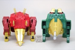 Hasbro Transformers Age of the Primes Leader G2 Universe Dinobot Snarl and G2 Universe Dinobot Slug