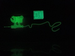 Hasbro Kenner The Real Ghostbusters Ecto-Glow Heroes Collector's Set Egon Spengler Action Figure