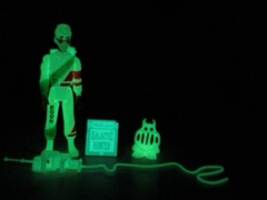 Hasbro Kenner The Real Ghostbusters Ecto-Glow Heroes Collector's Set Egon Spengler Action Figure